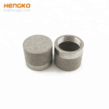 Hengko alta calidad 0.5 ~ 90 MicroARN Filtros de metal de polvo de ventilación porosa sinterizada para filtración de materia prima